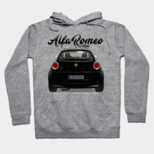 ALFA ROMEO Mito black back Hoodie